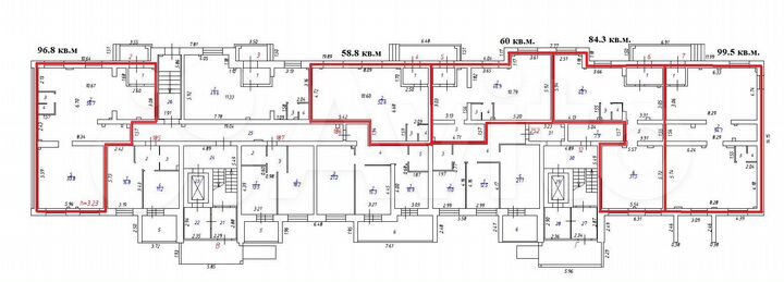 Торговая площадь, 60 м²