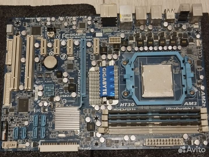 Материнская плата gigabyte ga ma 770 ud3