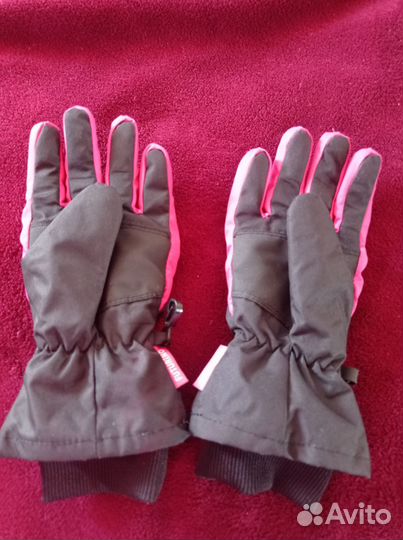 Зимние перчатки для девочки