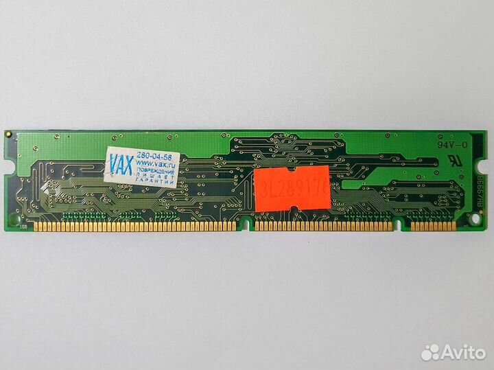 Оперативная память SDR twin 128MB