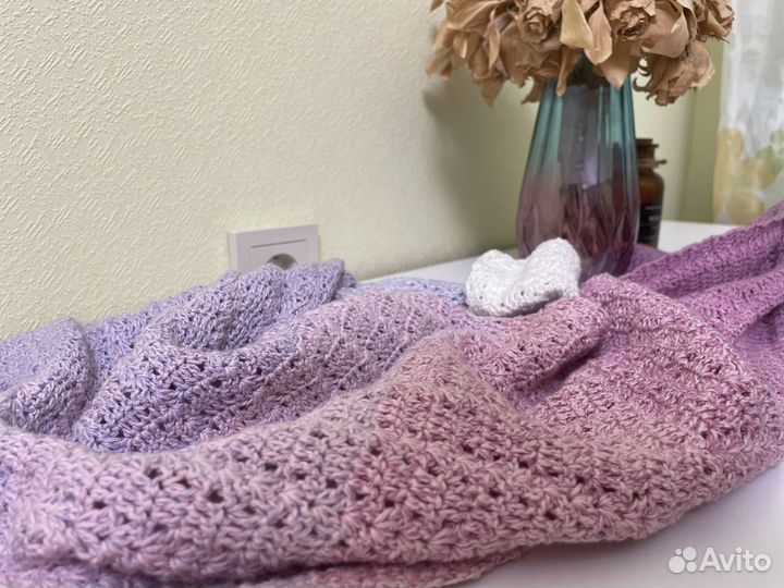 Вязание на заказ (шарф/платок/палантин)