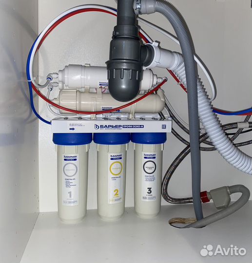 Установка фильтров для воды, замена, обслуживание