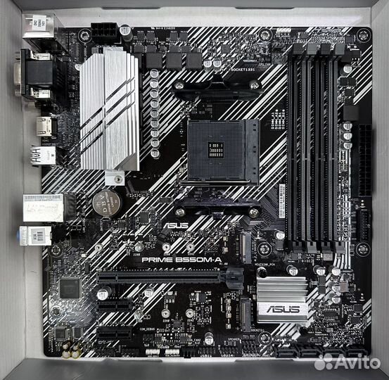 Материнская плата Asus Prime B550M-A AM4