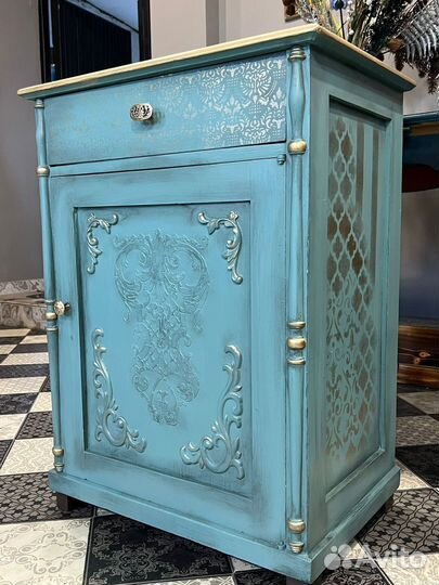 Тумба старинная винтажная