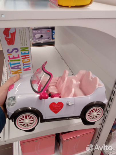 Машинка для барби,с музыкой FM,двери открыватся