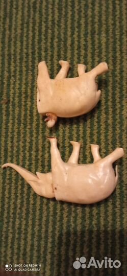 Слон колкий пластик 1950-е