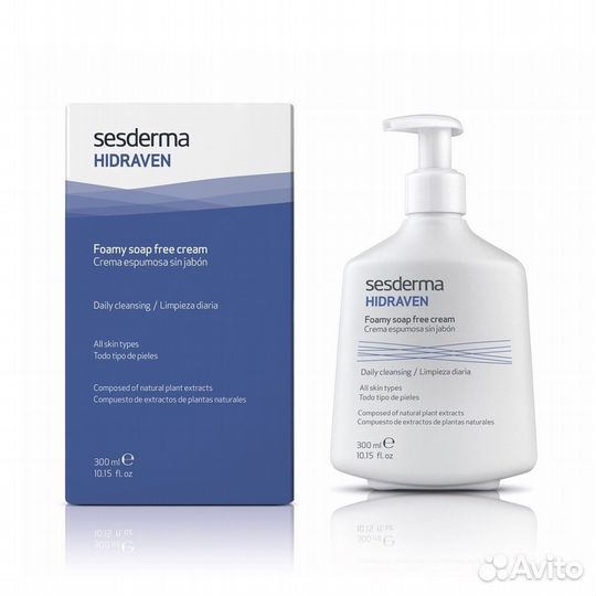 Крем-пенка для умывания Hidraven Sesderma 300 мл