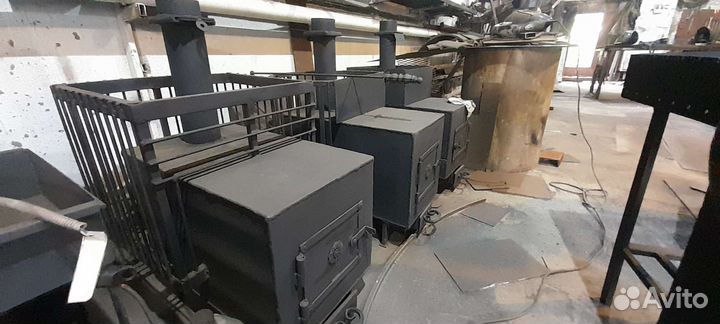 Вечные банные печи из 10мм стали