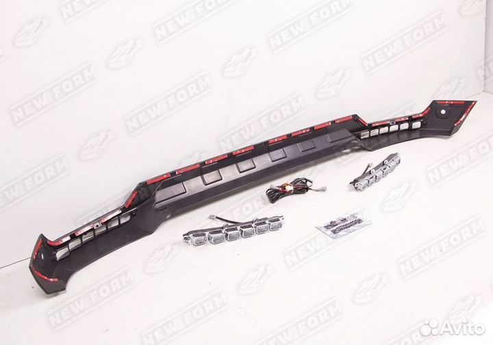 Юбка с хром дхо Мерседес Гелендваген 463