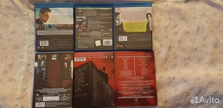 DVD и Blu-Ray диски Бойцовский клуб, Матрица