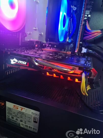 Игровая видеокарта 1050 ti gaming x