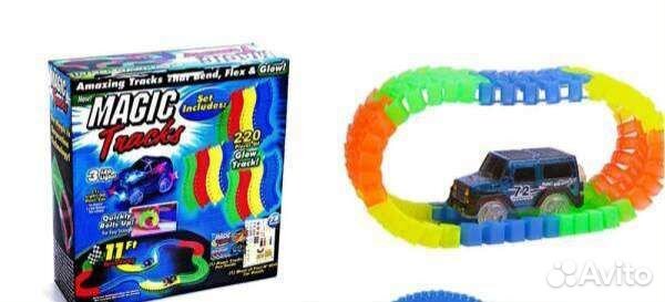 Гоночная трасса Magic Tracks 220 деталей