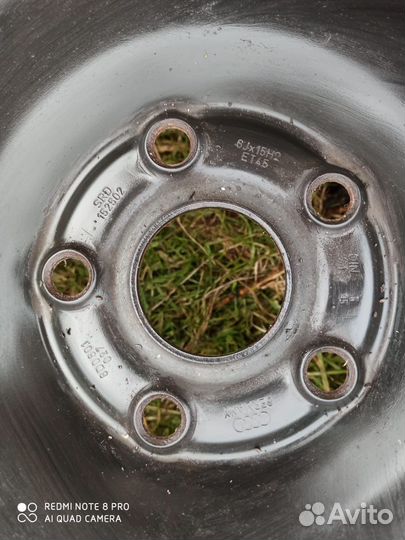 Диски r15 штампы на Ауди