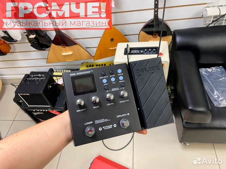 Гитарный процессор эффектов NUX MG-300