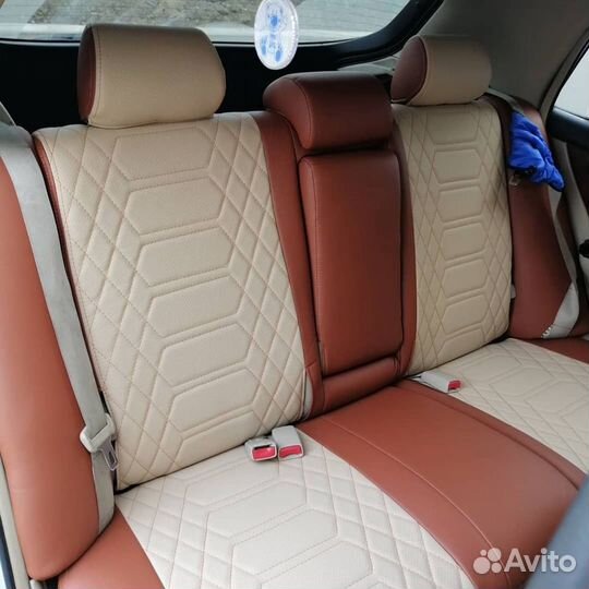 Чехлы Toyota Corolla Allex (комбо)