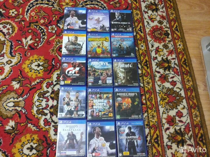 Sony playstation 4 и 15 игр