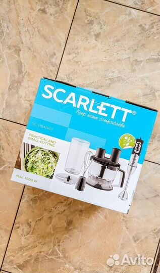 Блендер scarlett погружной