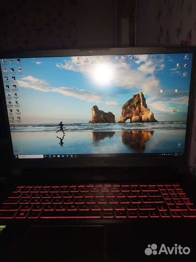 Игровой ноутбук msi katana