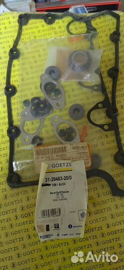 Прокладки гбц, комплект Goetze21-29463-20/0