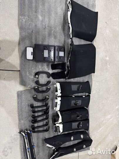 Комплект стоек салона черный lx 570