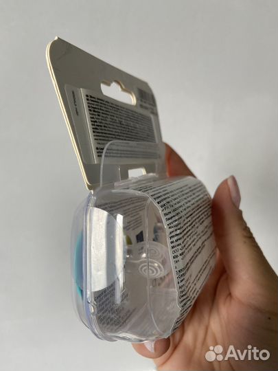 Соска пустышка силиконовая 6-18