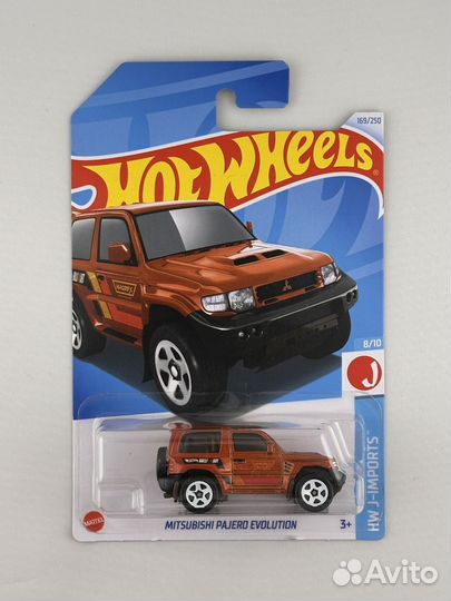 Hot Wheels Mitsubishi Pajero Evolution / J-Imports