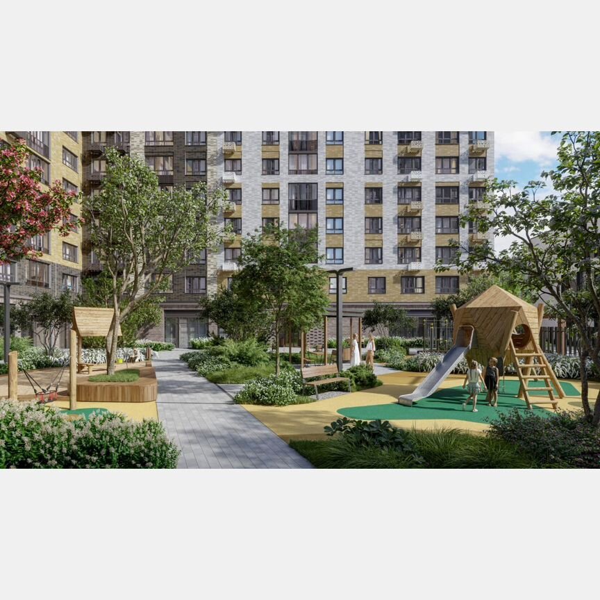 1-к. квартира, 36,1 м², 2/25 эт.