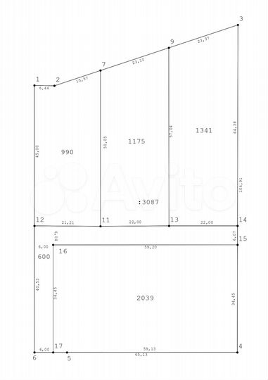 Участок 13 сот. (СНТ, ДНП)