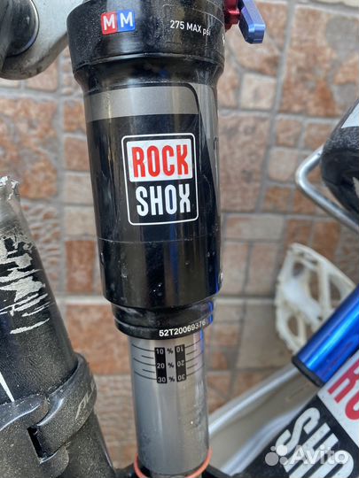 Задний амортизатор rock shox для двухподвеса