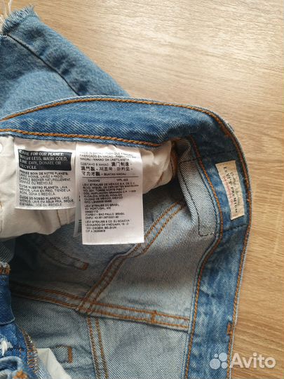 Шорты джинсовые Levi's 501 W27