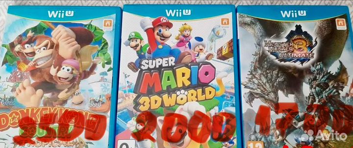 Продам игры wii u