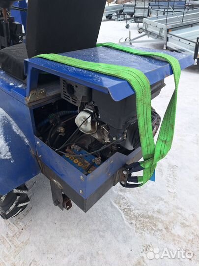 Самодельный мини трактор погрузчик