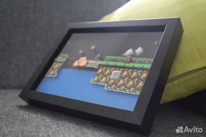 Диорама NES (Dendy) Contra - Jungle