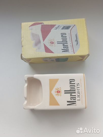 Пепельница керамическая пачка Marlboro lights