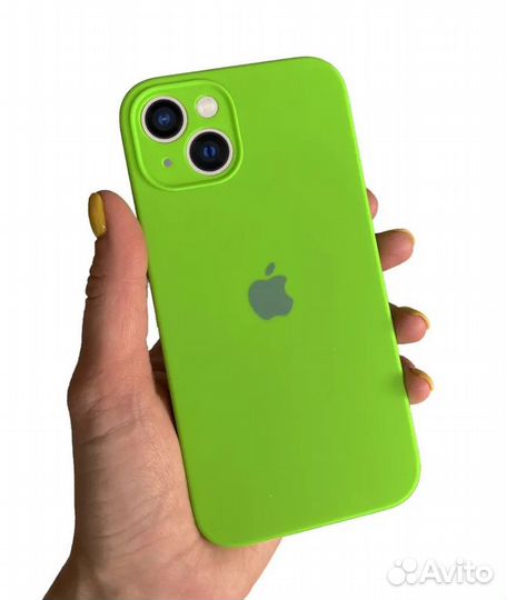 Чехол на айфон с защитой камеры iPhone 13