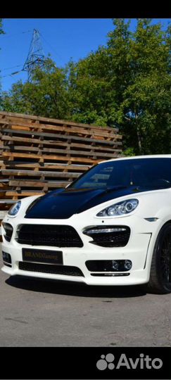 Бампер тюнинг hamann porsche cayenne 958