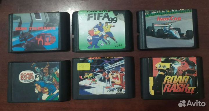 Картриджи sega