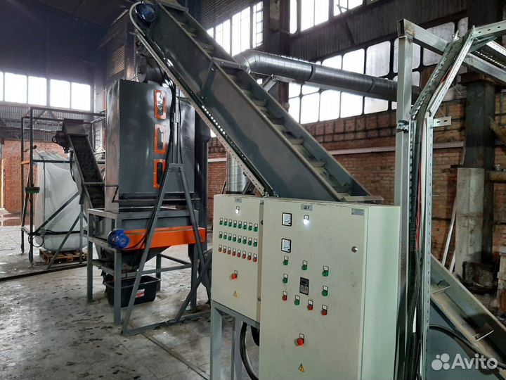 Линия гранулирования лузги 1/ч