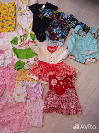 Одежда для девочки пакетом 62 - 74