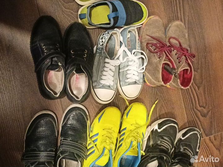 Обувь 7 пар 32-34 р-ры