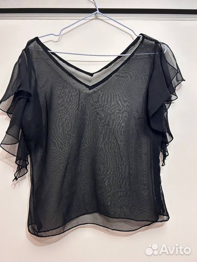 Блузка прозрачная XS