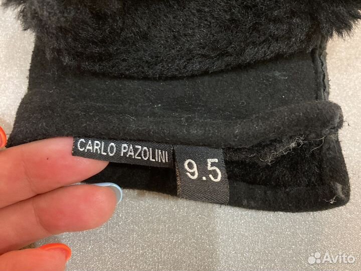 Перчатки зимнии замш