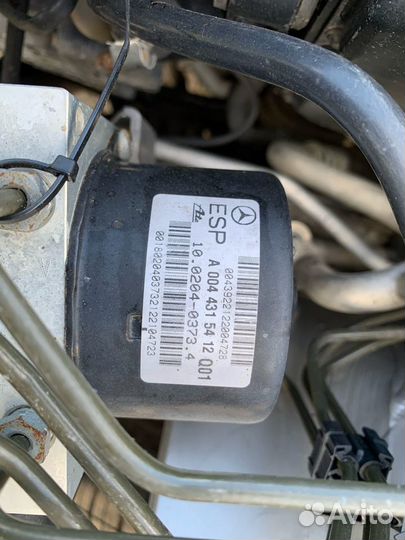 Блок абс Мерседес c180 w203 1.8