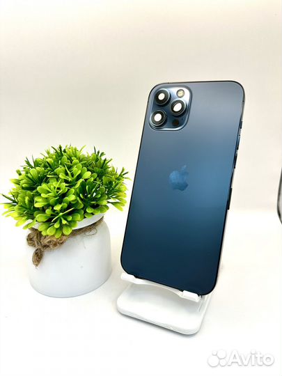 Корпус iPhone 12 Pro Max Оригинал синий