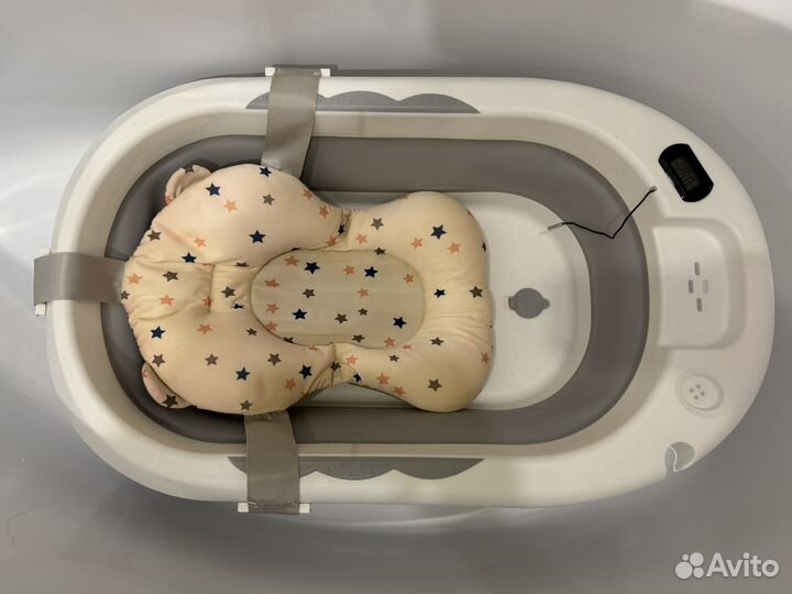 Складная ванночка для купания новорожденного