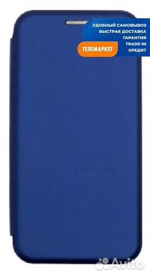 Чехол-книжка для Honor 20 Lite Blue (боковая)