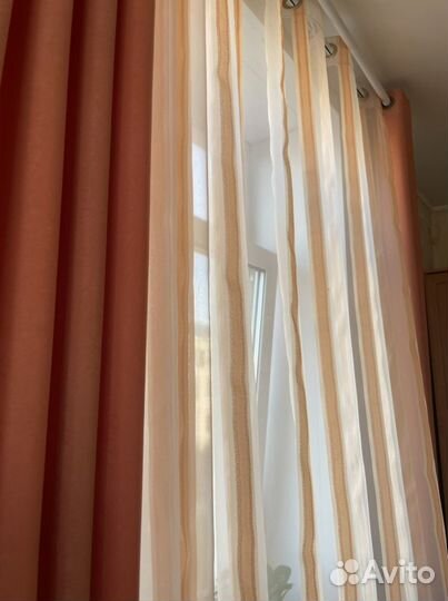 Тюль и портьеры на люверсах