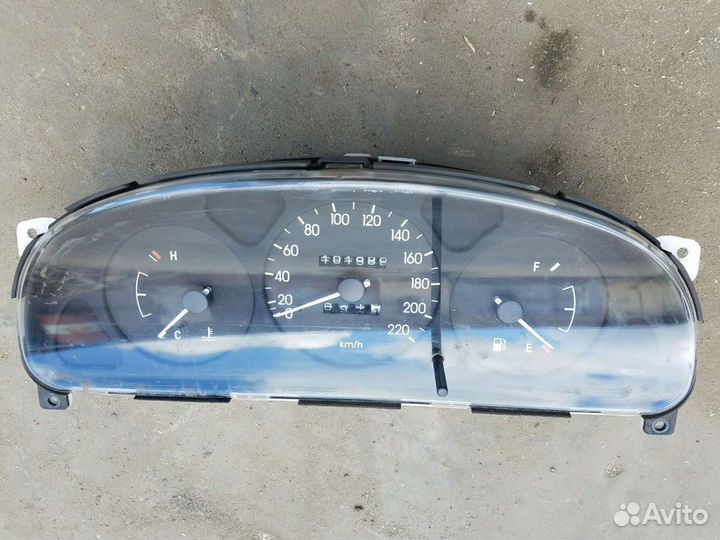 Щиток приборов шевроле ланос