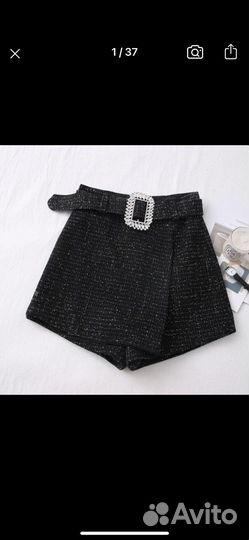 Шортики твидовые