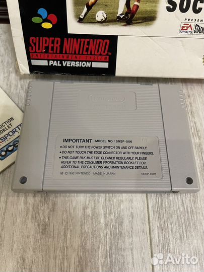 Игра Fifa international soccer для snes